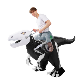 Ride-on Skeleton Raptor Inflatable