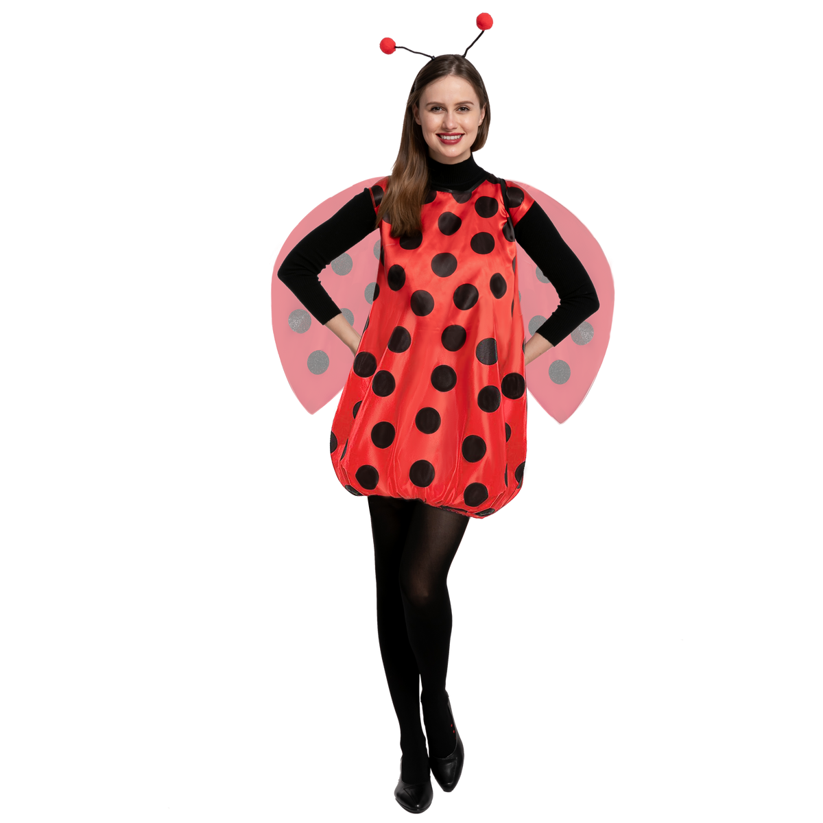 Spooktacular Creations Halloween Adult Ladybug Costume, Standard