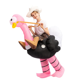 Inflatable Ride-On Ostritch Costume - Child