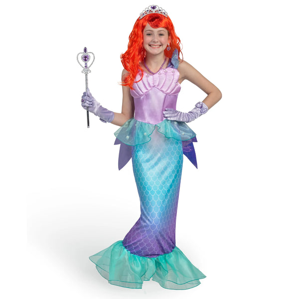 Girls Mermaid Costume, little Mermaid Costume for Girls