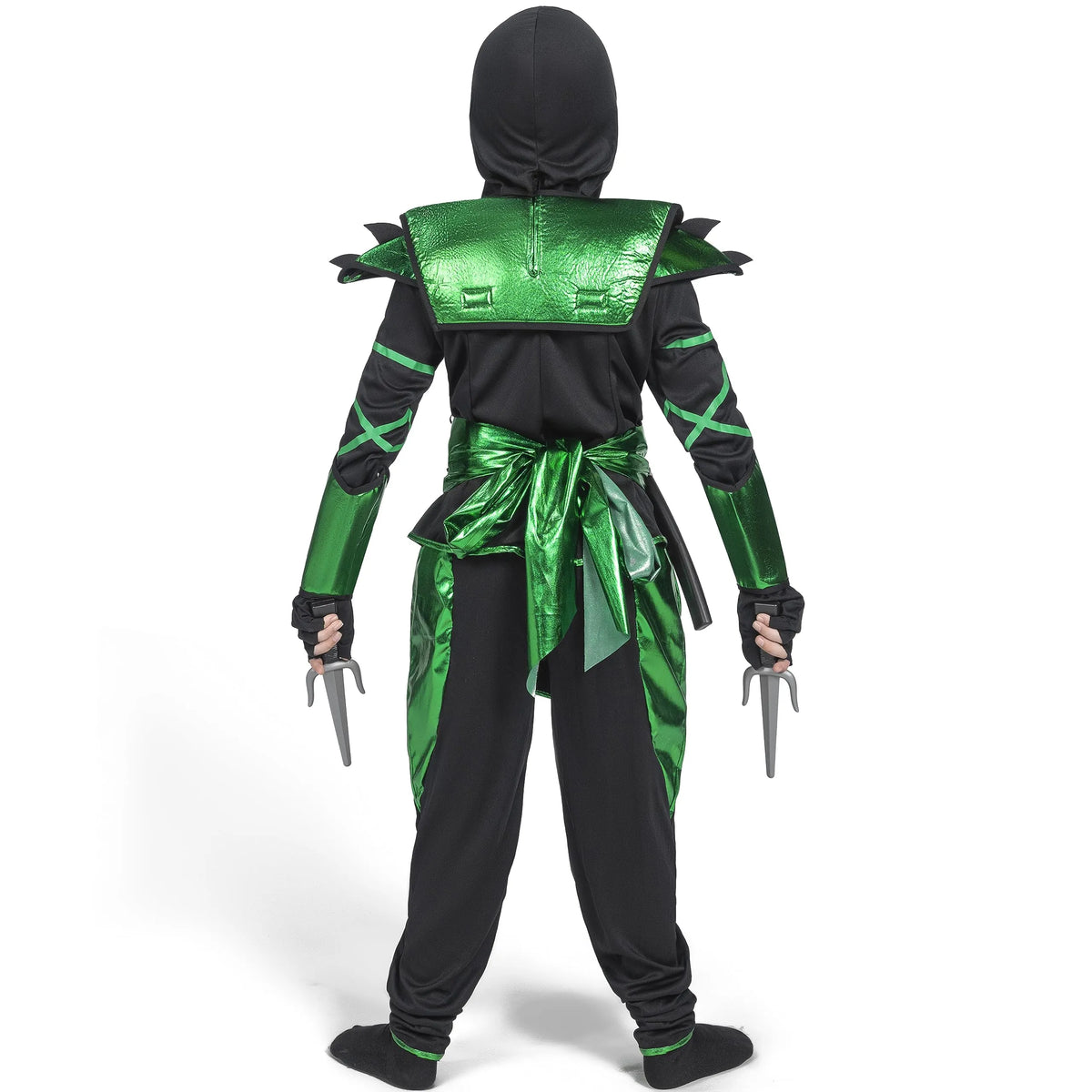 Halloween Green Ninja Costume for Kids Spooktacular Creations