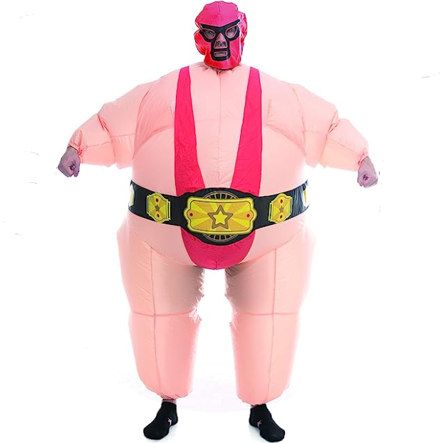 Inflatable Wrestler Costume Adult Spooktacular Creations