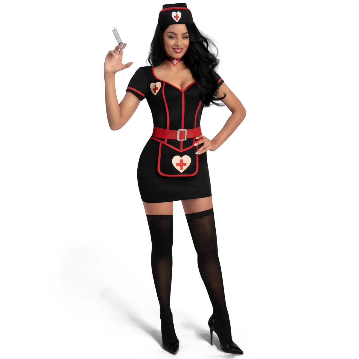 adult cardiac arrest mini dress nurse costume Adult Cardiac Arrest Nurse Plus Size Costume