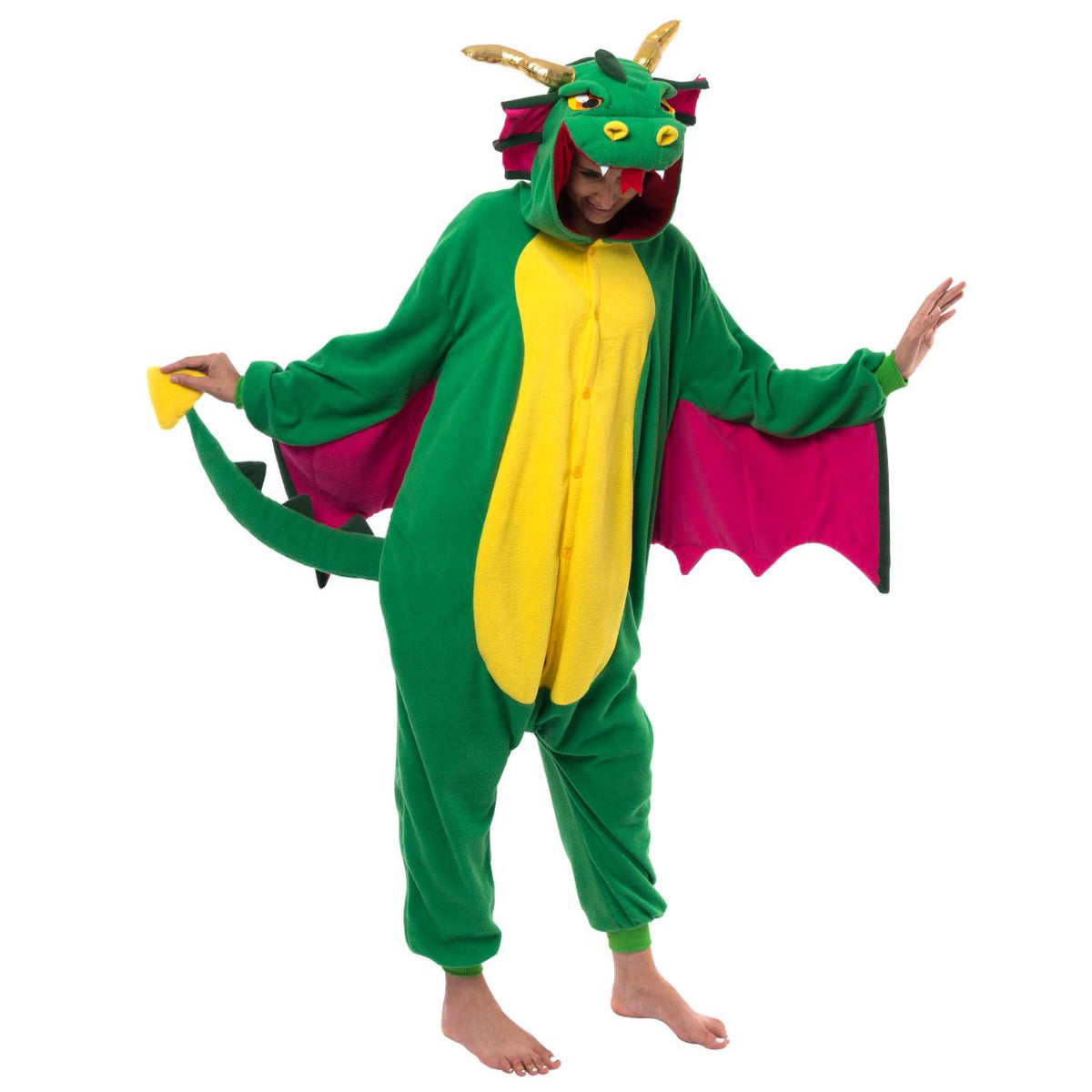 Dragon Onesie Pajama Costume Adult Spooktacular Creations