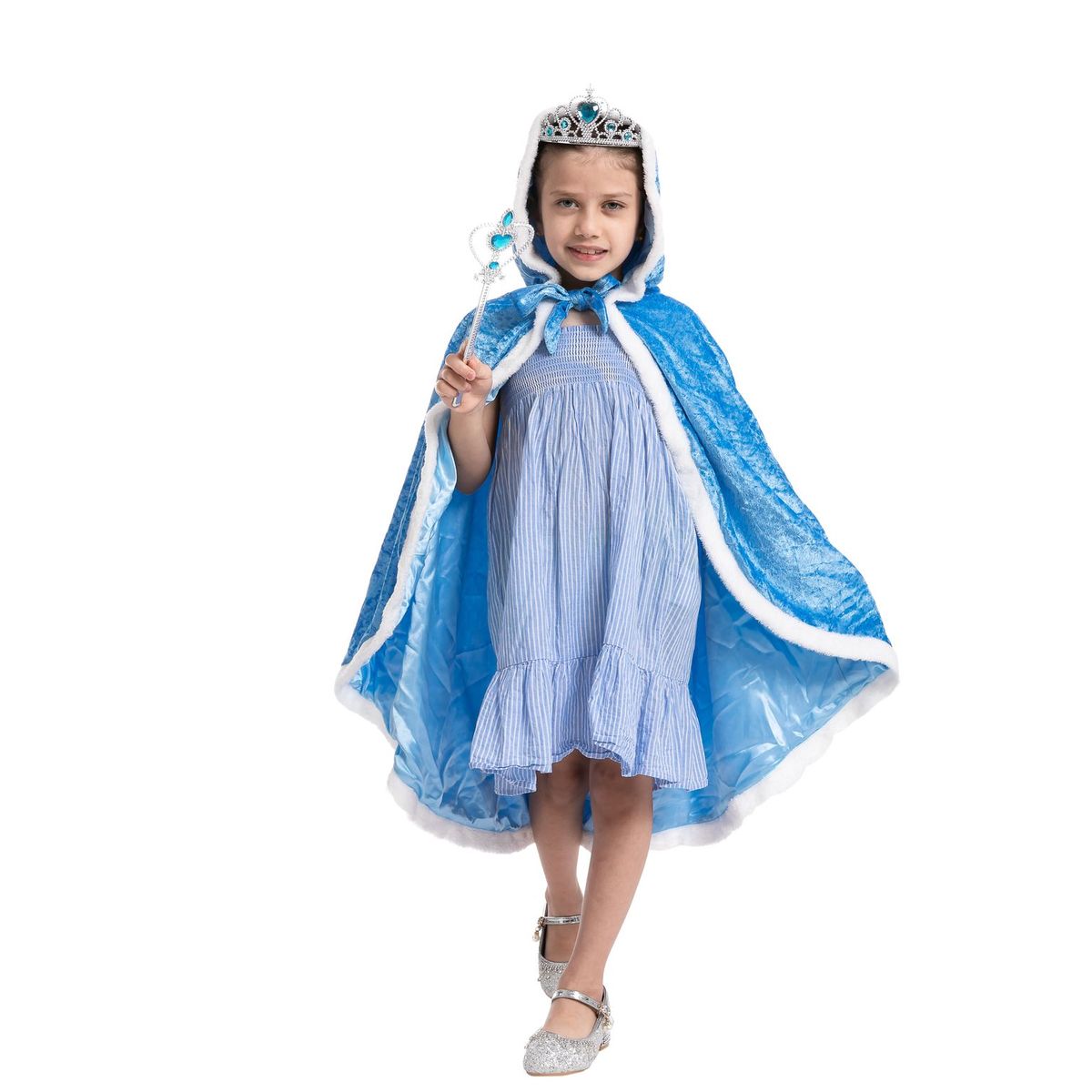Princess Costume Accessories Set (Blue) SPOOKTACULAR Spooktacular