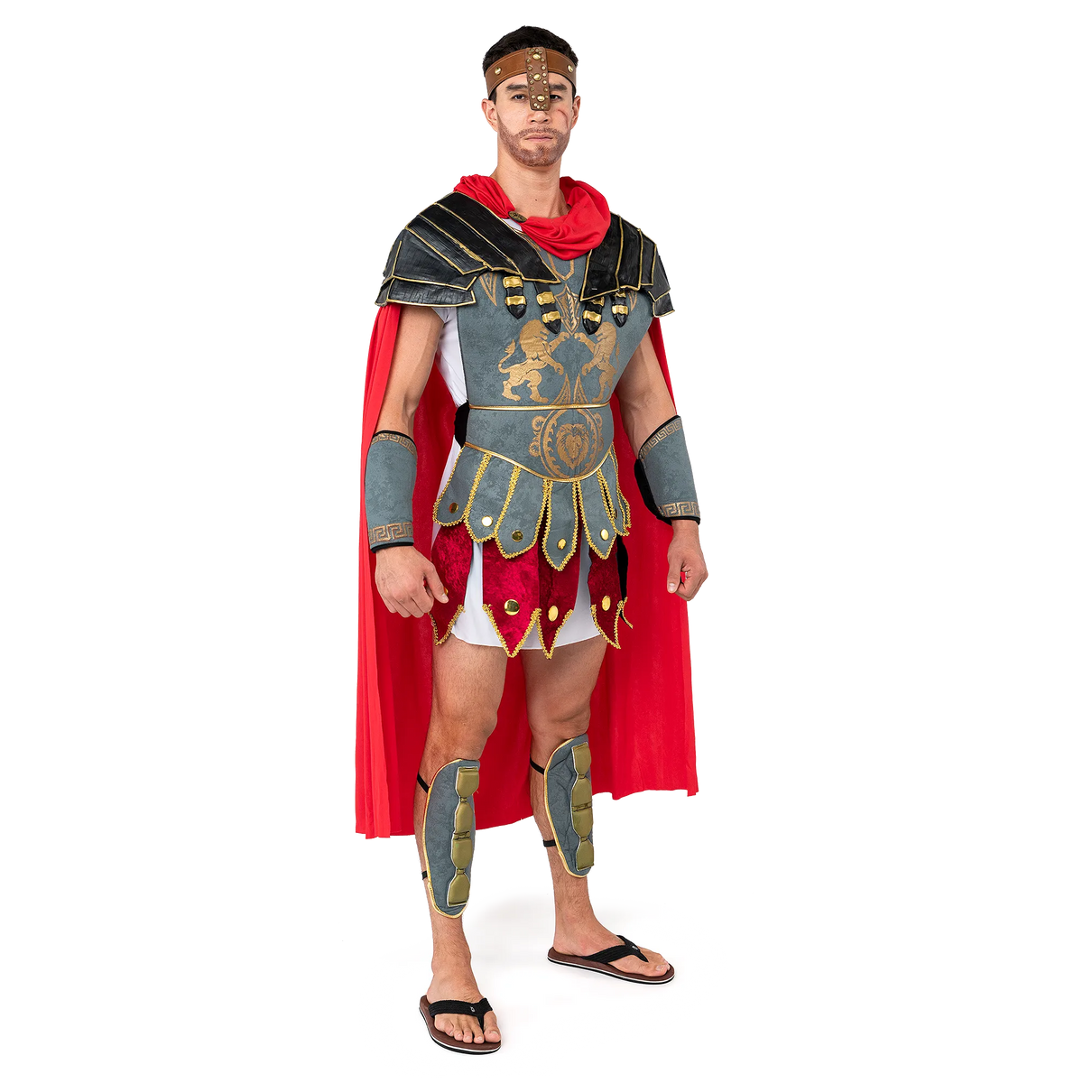 Brave Men's Roman Gladiator Costume Set Spooktacular Creations