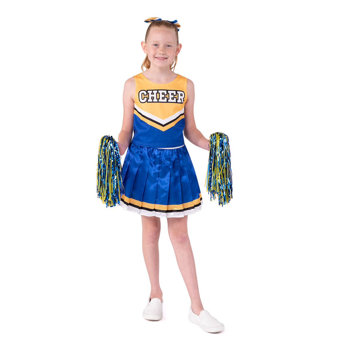 Blue Cheerleader Costume Child Spooktacular Creations