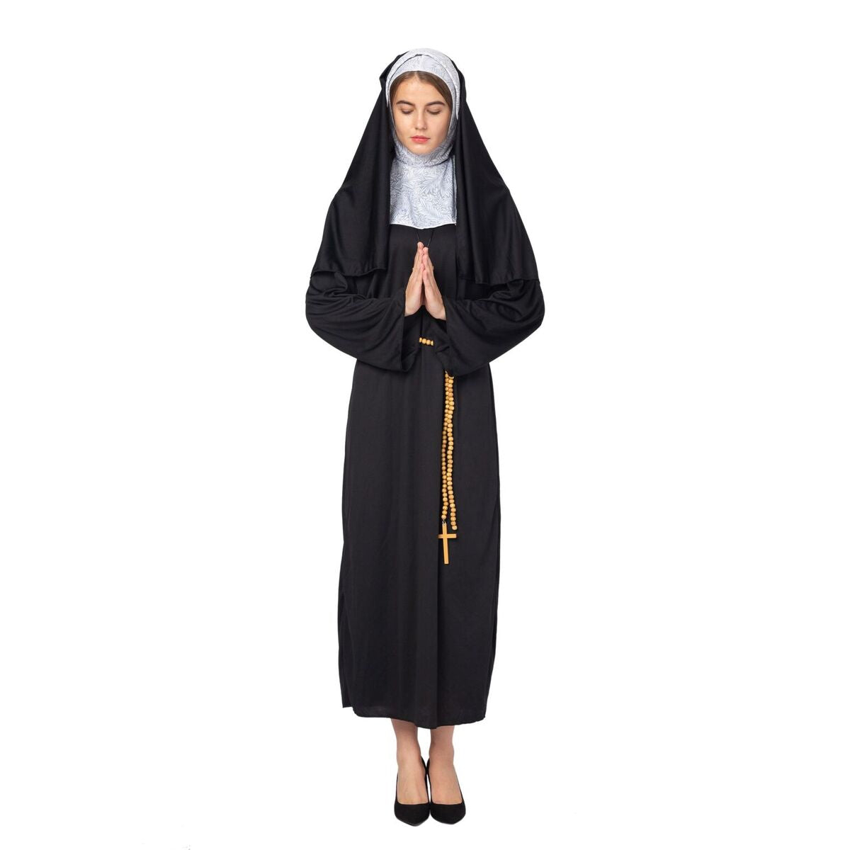 Spooktacular Creations Suora Costume da Halloween per Adulti Vestito da  Suora the Nun Costume