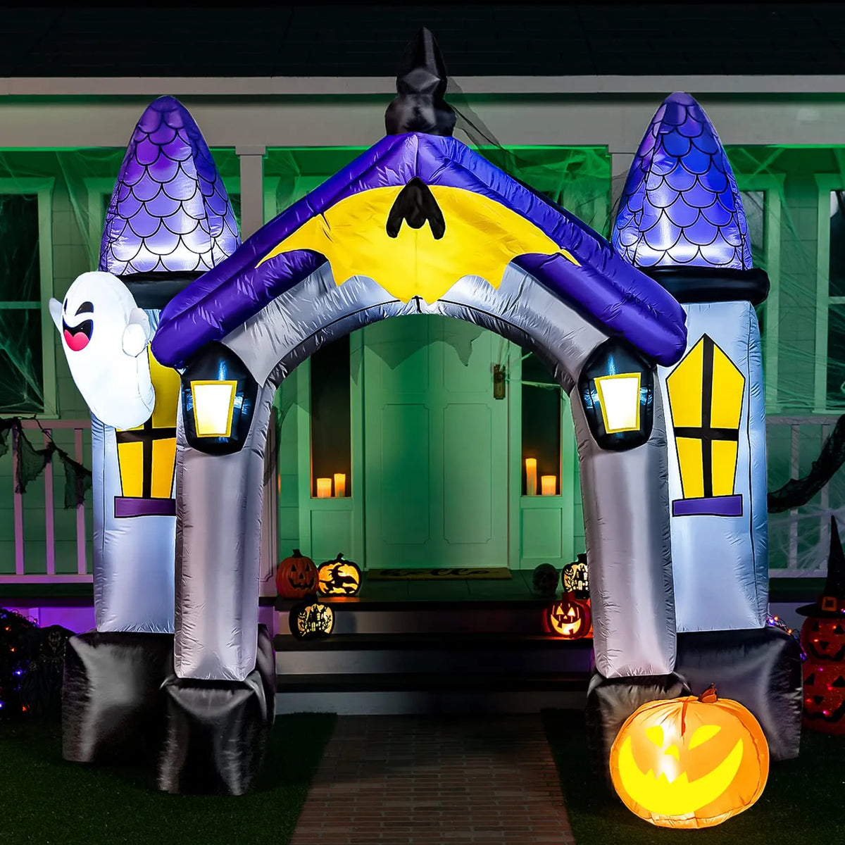 Unveiling the Thrills of the Interactive Inflatable Haunted House 2023