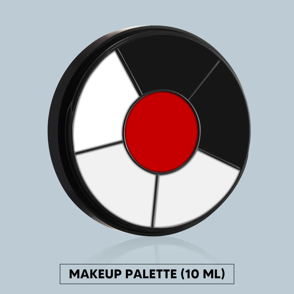 0.35 Oz Halloween Makeup Palette 3 Colors Face Body Paint Makeup Wheel