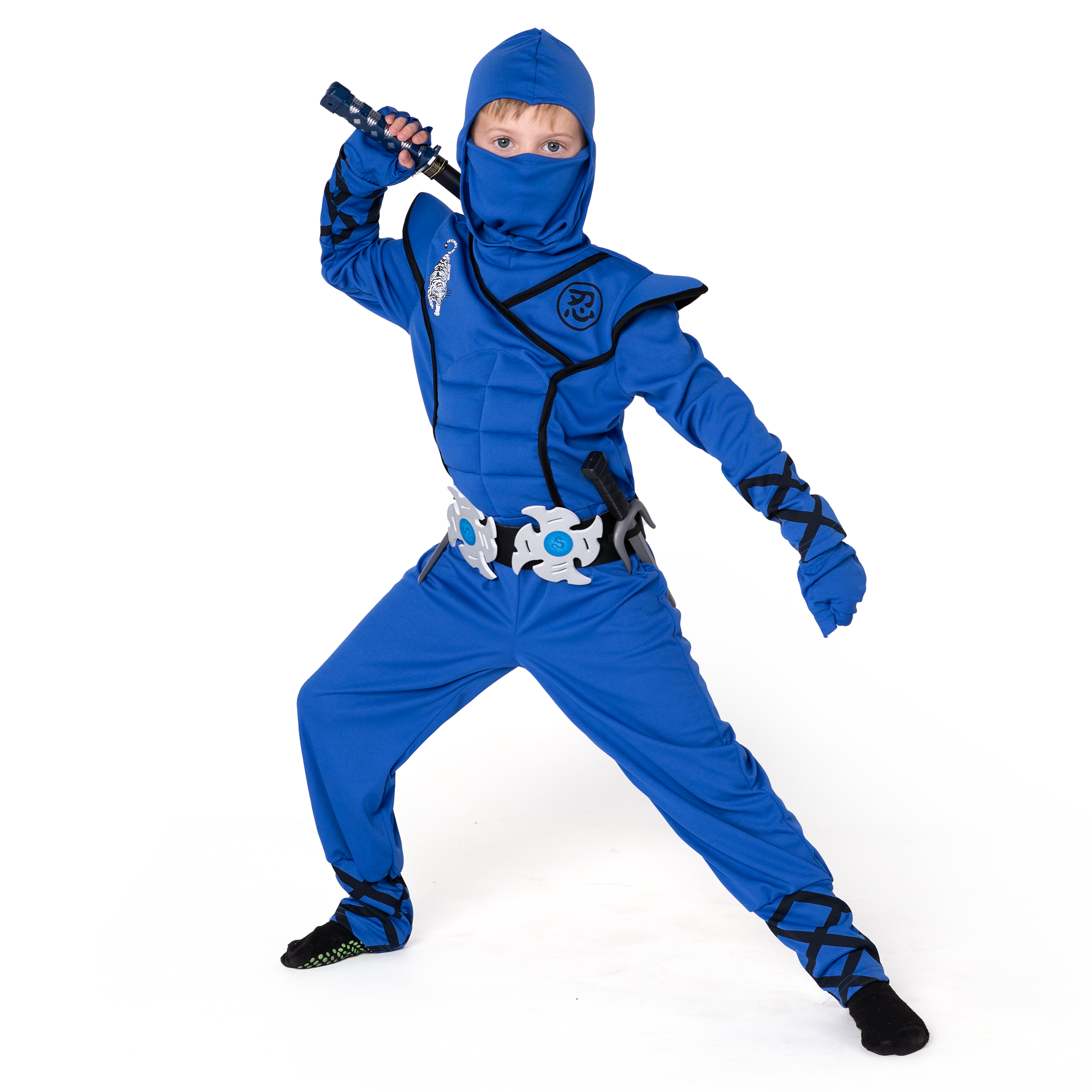 SPOOKTACULAR Boy Blue Ninja Costume - Child