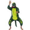 Spooktacular Creations-Unisex Adult Dinosaur jumpsuit Pajamas Plush Dinosaur Halloween Suit