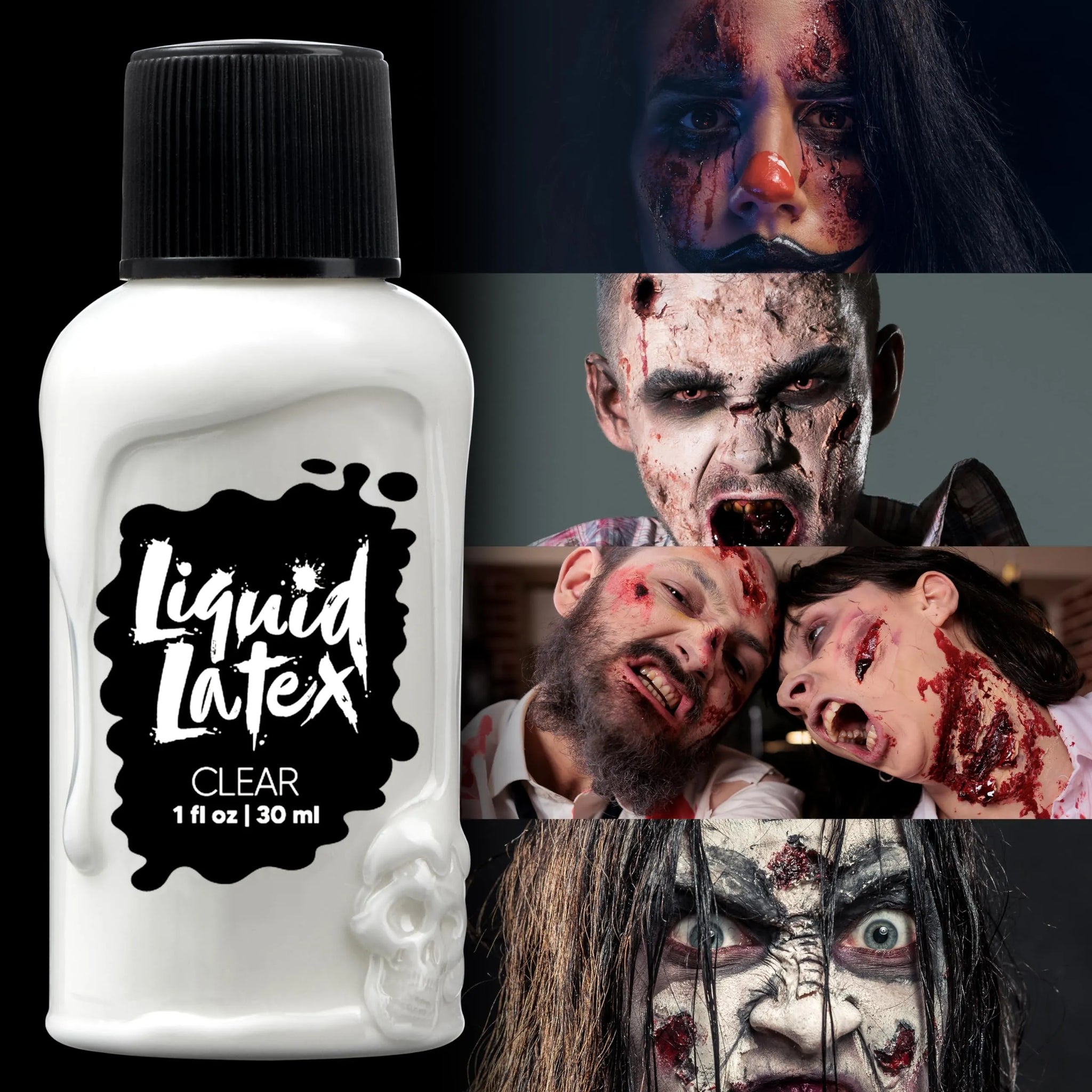 1 Oz Halloween White Makeup Liquid Latex