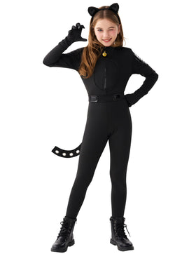 Black Cat Costume for Girls