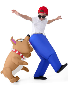 Biting By a Dog Kids Halloween Inflatable Costumes