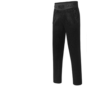Men's Gothic Pants, Renaissance & Steampunk Styles for Halloween