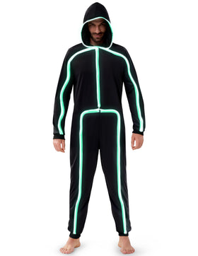 Halloween Adult Glow in The Dark Costume, Unisex