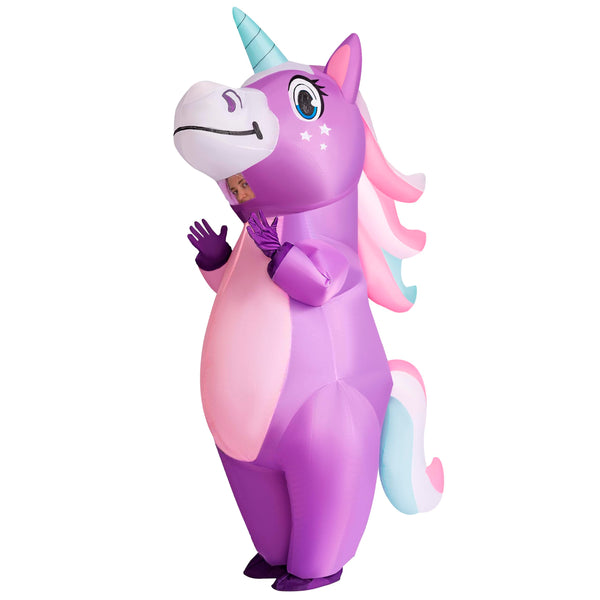 Full Body Unicorn Blow Up Costume for Adult