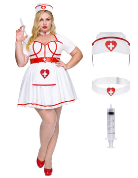 Halloween Plus Size Nurse Costume