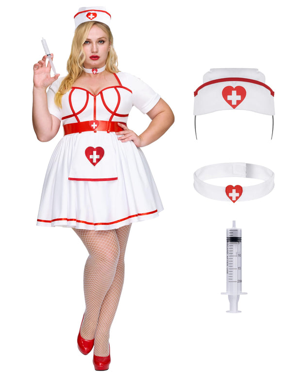 Halloween Plus Size Nurse Costume