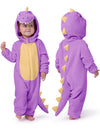 Halloween Baby Dinosaur Costume Purple