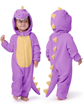 Halloween Baby Dinosaur Costume Purple