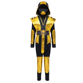 Golden Ninja Costume for Kids