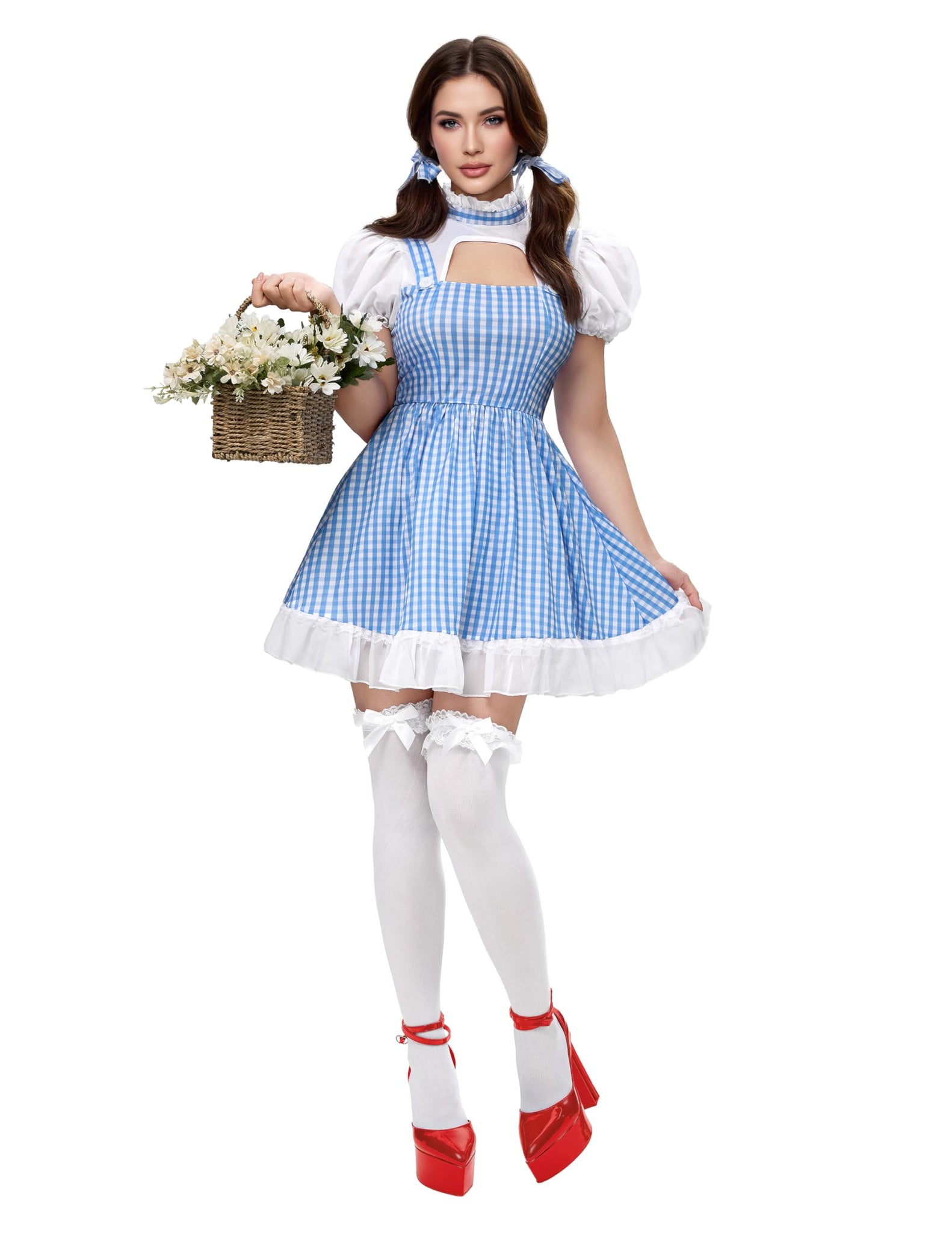 princess polly baby blue dress Hello Kitty Blue Overall Dress Child Costume X-Small main image 0