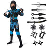 Blue Ninja Costume for Kids