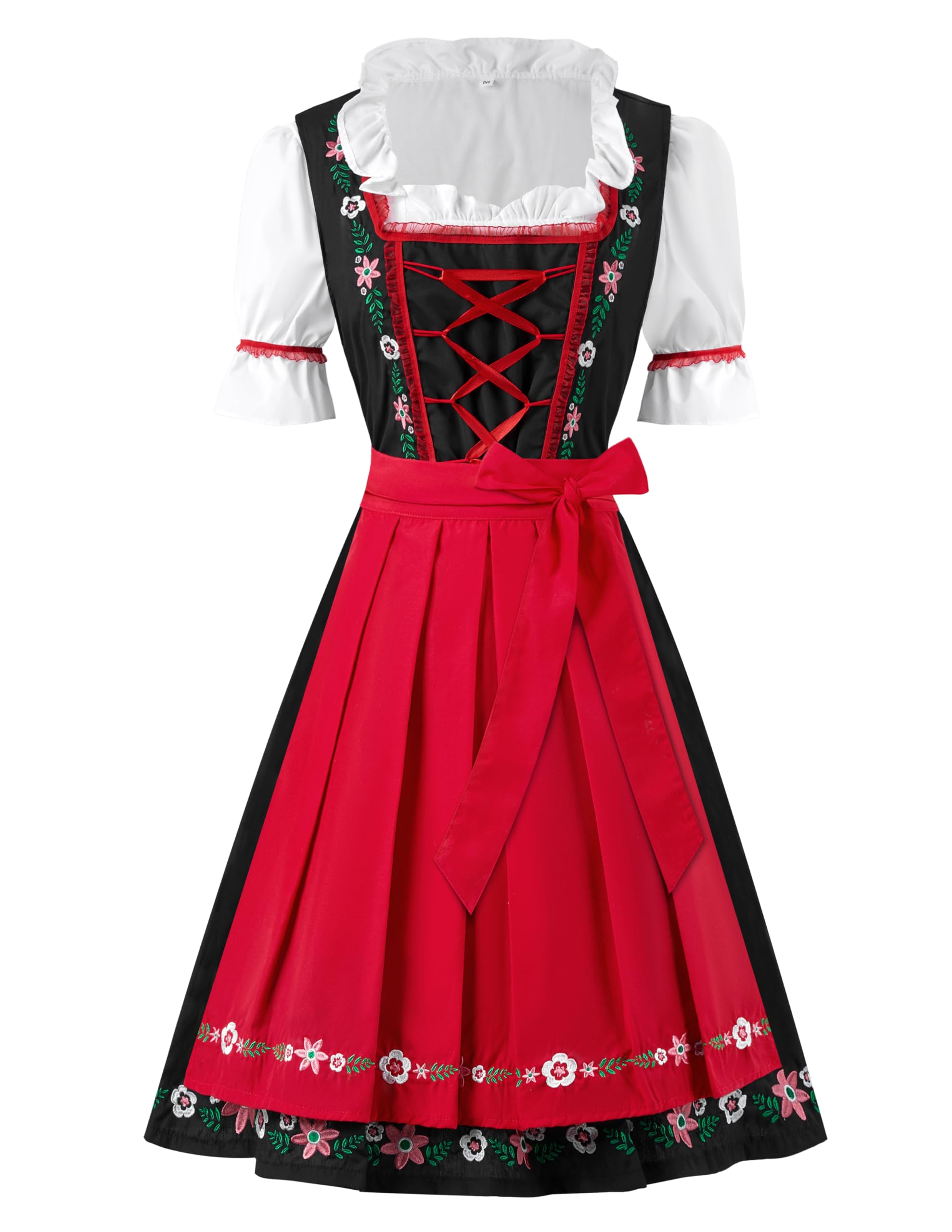 Dirndl Dresses Women Oktoberfest Costume, XL