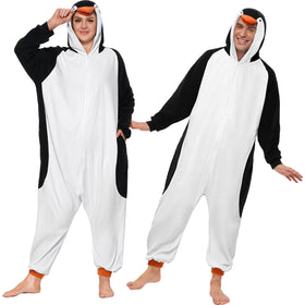 Halloween White Penguin Unisex Pajama