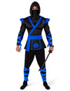 Blue Ninja Costume for Men