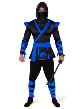 Blue Ninja Costume for Men