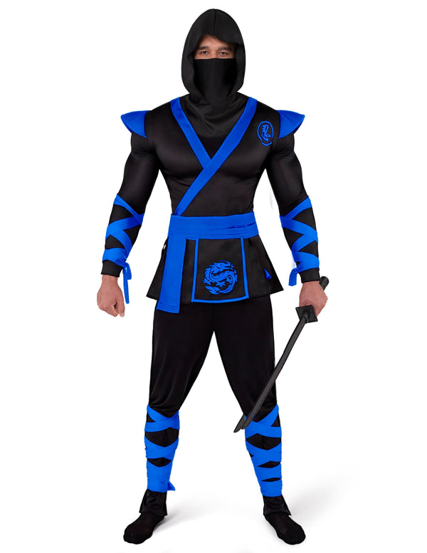 Blue Ninja Costume for Men