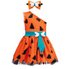 Halloween Baby Pebbles Costume - Orange
