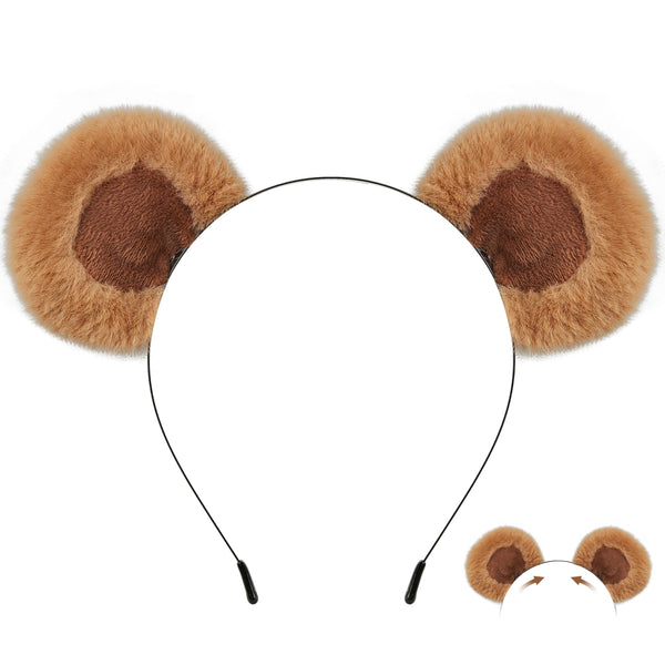 Bear Ear Headband for Adults Kids