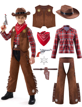 Halloween Cowboy Costume for Boys