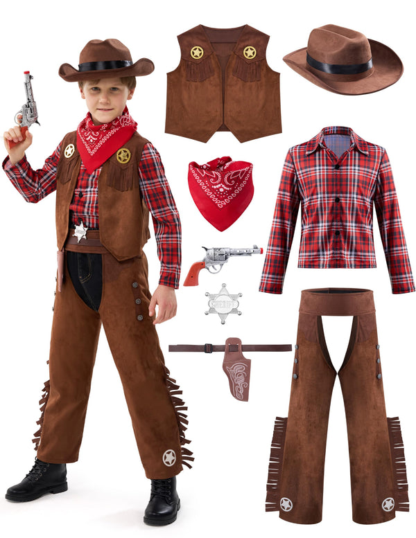 Halloween Cowboy Costume for Boys