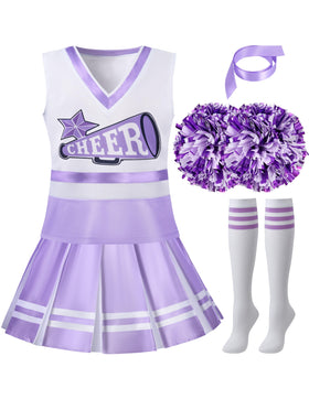 Purple Cheerleader Costume for Girls