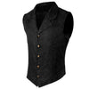 Halloween Victorian Steampunk Gothic Suit Vest for Men