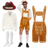 Men’s German Bavarian Oktoberfest Costume Set - Ginger
