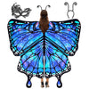 Halloween Butterfly Wings Costume for Women-Starry Blue