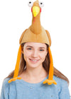 Plush Turkey Gobbler Hat with Long Neck