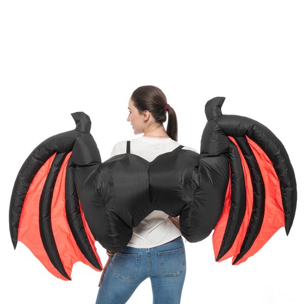 Inflatable Demon Wings For Cosplay- Adult
