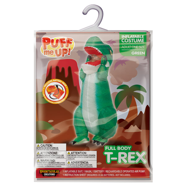 Inflatable Full Body T-Rex Costume Cosplay