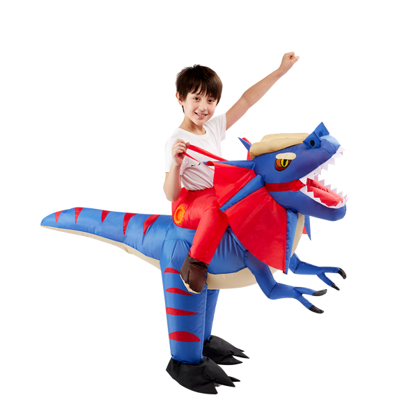 Dilophosaurus-Ride-On Inflatable Costume - Child