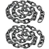 2 Packs Halloween 6ft Plastic Chains Props Fake Chain Chain Link Props for Halloween Party Decoration