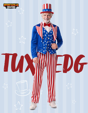 Halloween Blue Tuxedo Costume