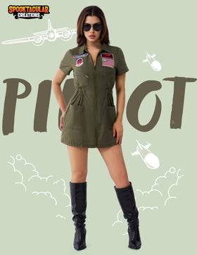 Fighter Pilot Costume Women