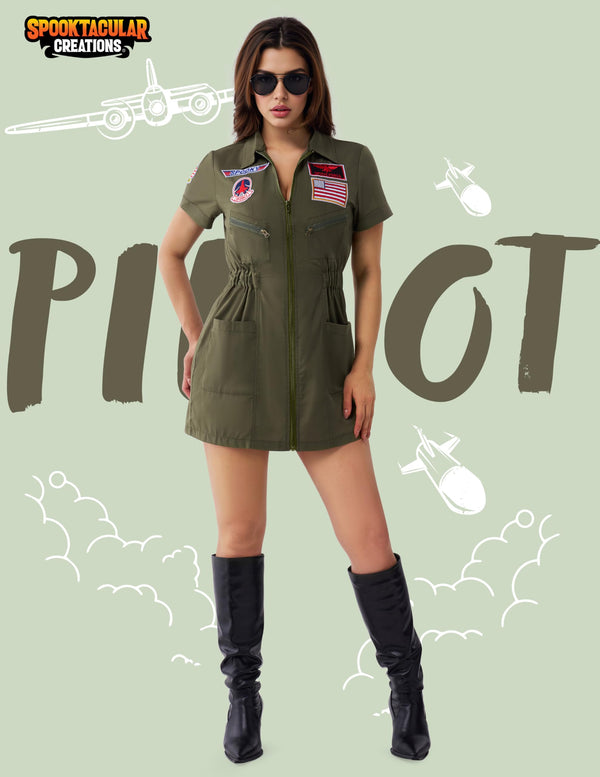 Fighter Pilot Costume Women